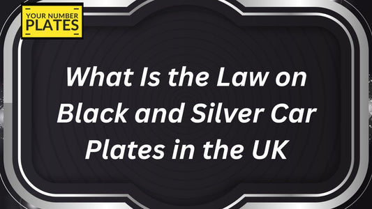 Wondering if black & silver number plates are legal for cars in the UK? Discover who can use them and what the DVLA rules say in 2025. Stay compliant!