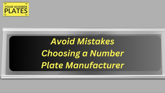 Discover key tips to pick the right number plate manufacturer. Avoid costly errors, ensure DVLA compliance, and get high-quality plates for your vehicle.