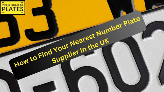 Need new plates? Learn how to find your nearest number plate supplier in the UK quickly and ensure legal compliance with quality service.