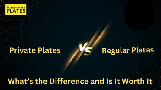Explore the differences between private and regular plates in the UK. Find out if a personalised registration is worth it for style, identity, and investment.