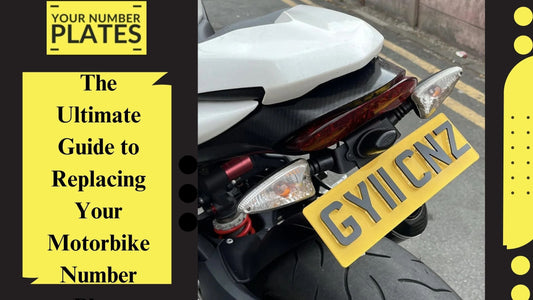 The Ultimate Guide to Replacing Your Motorbike Number Plate