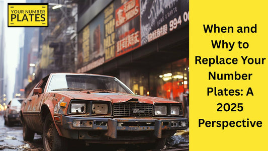 Learn when and why to replace your number plates in 2025. Stay DVLA-compliant and ensure your plates meet legal, safety, and style standards.