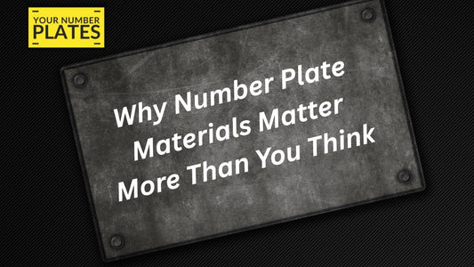 Not all number plates are made equal. Learn how materials affect durability, style, and legality—before you buy or replace your plate.