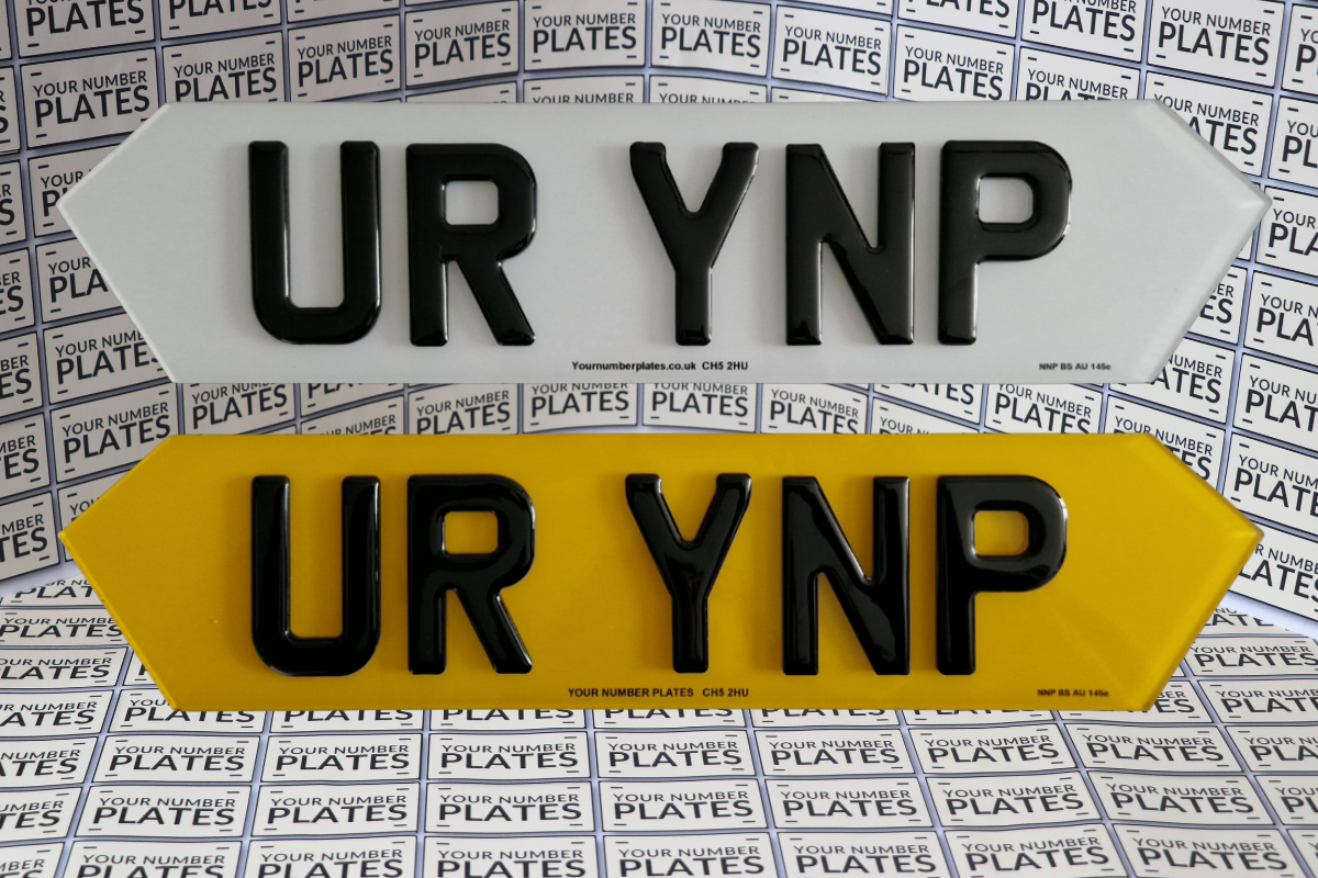 short hex 5d number plates