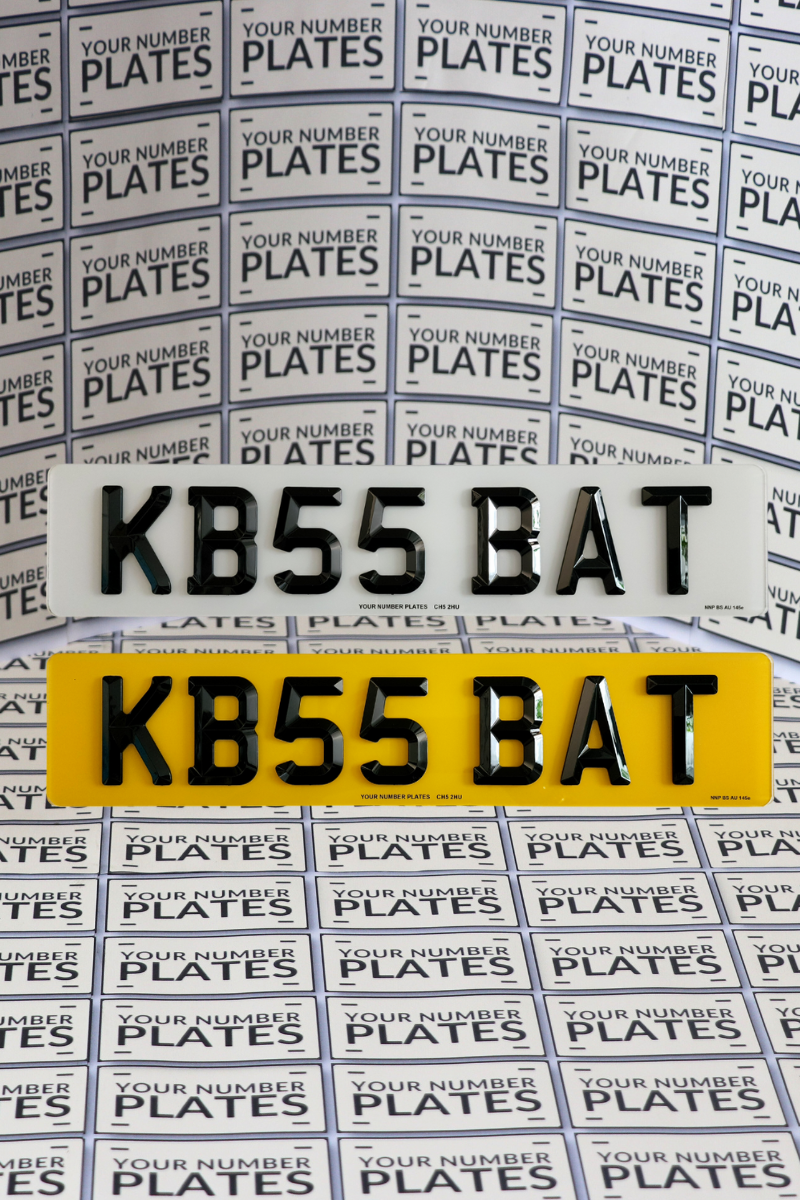 retro 7 digits plates