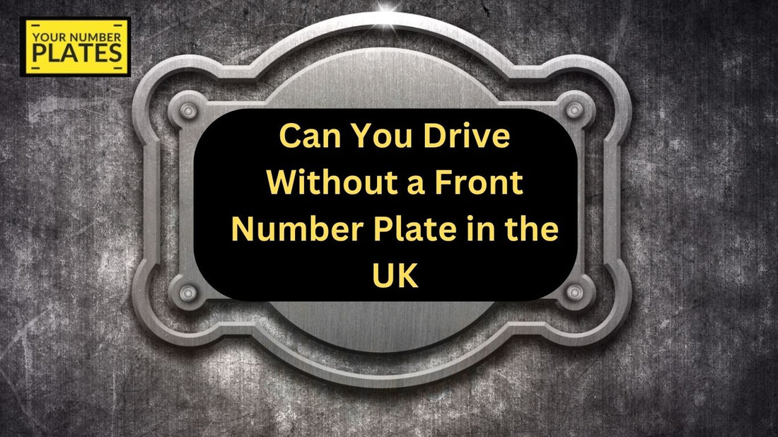Find out if driving without a front number plate is legal in the UK. Learn DVLA rules, penalties, and exceptions to avoid costly fines.