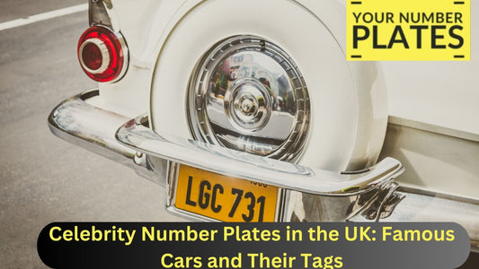 Discover the most iconic celebrity number plates in the UK: famous cars and their tags that turn heads on the streets.