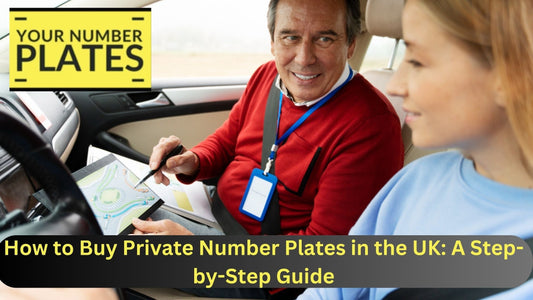 Want to personalize your ride? Discover how to buy private number plates in the UK: A step-by-step guide to finding your perfect plate.