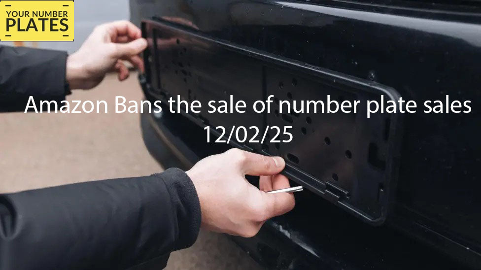 Amazon Ban Number Plate Sales – Your Number Plates