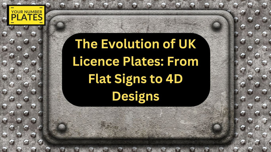 Discover how UK licence plates evolved from flat signs to 4D designs. Learn about styles, rules, and the technology behind modern number plates.