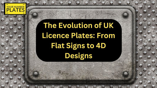 Discover how UK licence plates evolved from flat signs to 4D designs. Learn about styles, rules, and the technology behind modern number plates.
