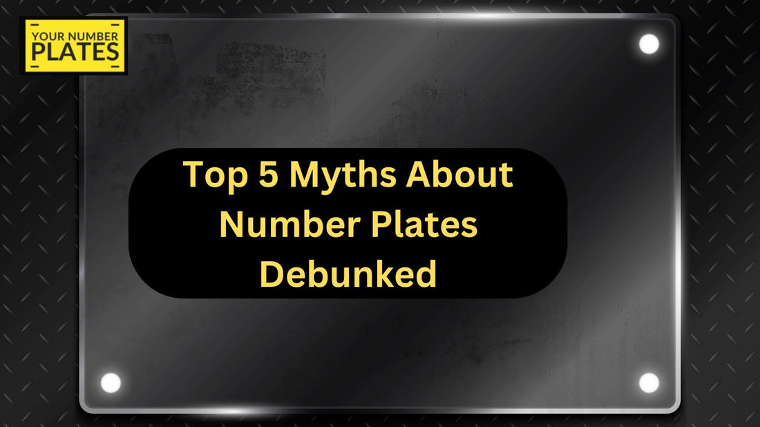 Discover the truth behind common number plate myths. Learn what’s legal, what’s not, and avoid mistakes when customizing your car plates.