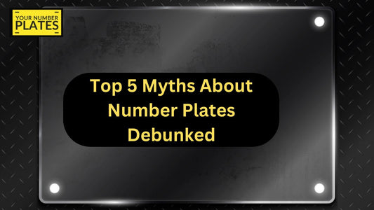 Discover the truth behind common number plate myths. Learn what’s legal, what’s not, and avoid mistakes when customizing your car plates.