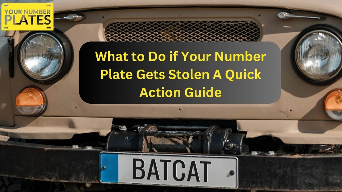 Learn the essential steps to take if your number plate is stolen, from reporting the theft to getting a replacement. Protect yourself today!