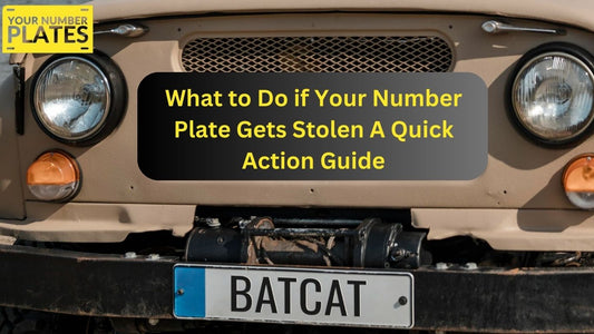 Learn the essential steps to take if your number plate is stolen, from reporting the theft to getting a replacement. Protect yourself today!