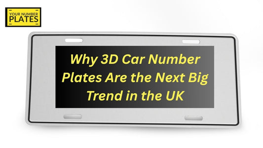 Discover why 3D number plates are trending in the UK—from enhanced visibility and personalization to legal compliance and style. Read now!