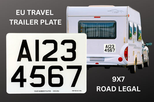 UK Trailer Plate & EU Trailer Plate Road Legal Requirements