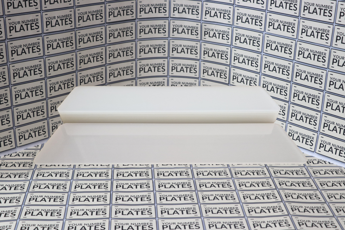 Blank Number Plate Acrylics & Wet Faced Acrylic Panels