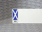 25x Blank Number Plate Reflective Sheets White or Yellow 520 x 111mm