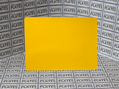 284x210 number plate reflective