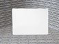 11x8 white reflective number plate backing