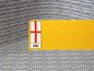 Single Number Plate Reflective Nikkalite 520 x 111mm