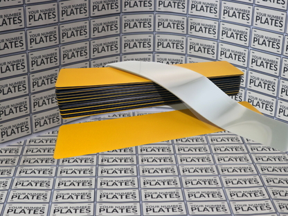 yellow OKI substrate panels and clear laser film