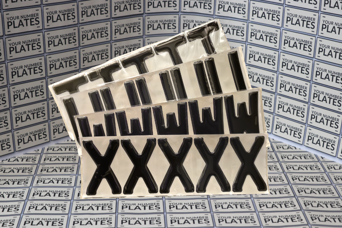3D gel raised digits strips