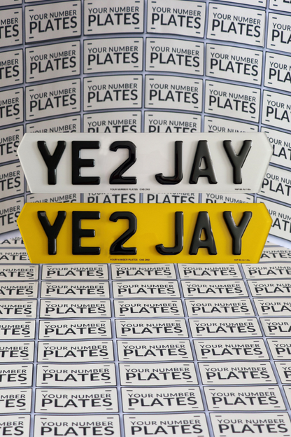 6 digits 5d lambo plates