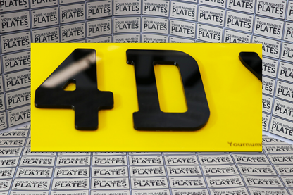 4D Yellow very close shot