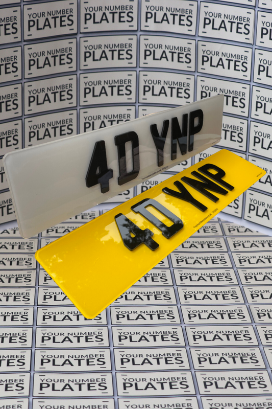 4D Number Plates 7 Digit