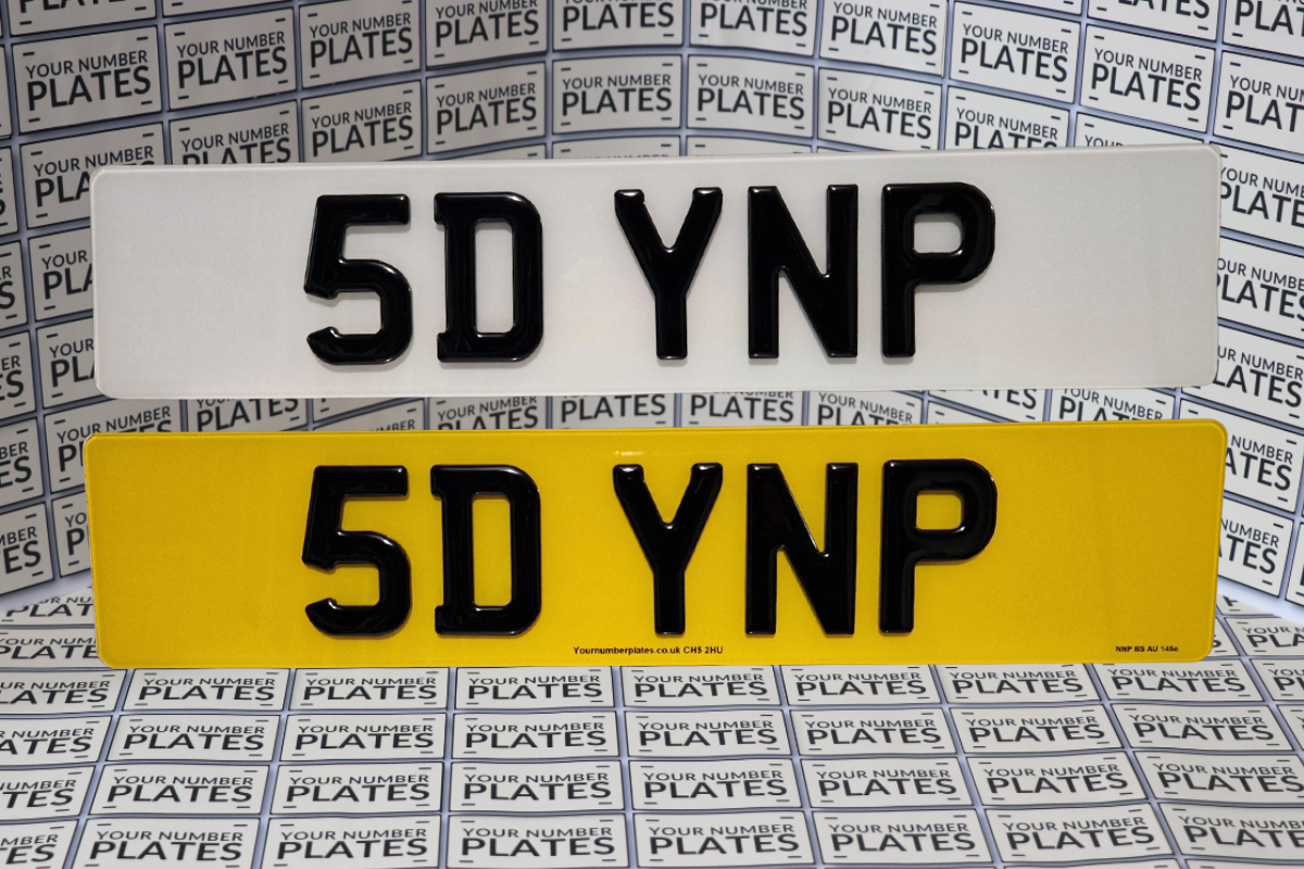 5D Number Plates