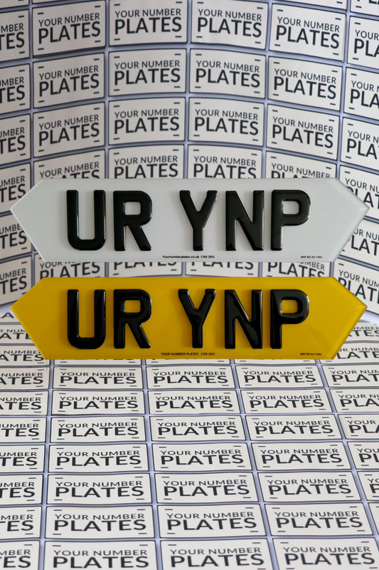 short 5d hex number plates