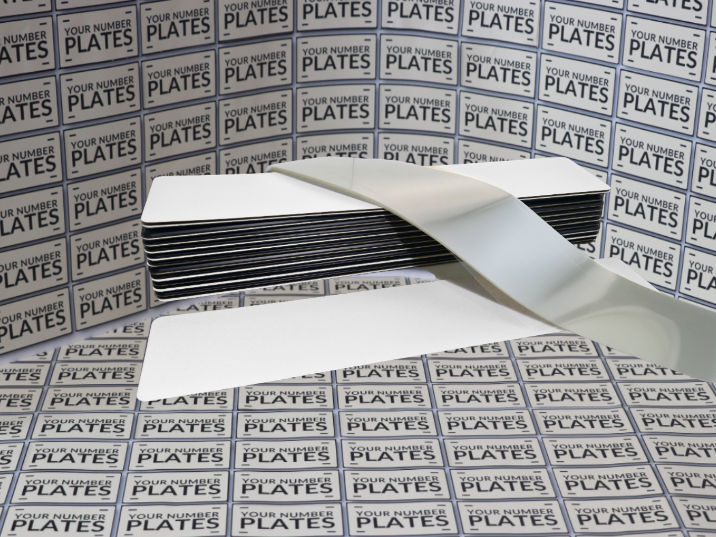white OKI substrate panels and clear laser film