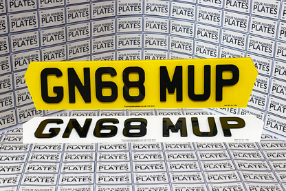 Lambo Style Hex Plates