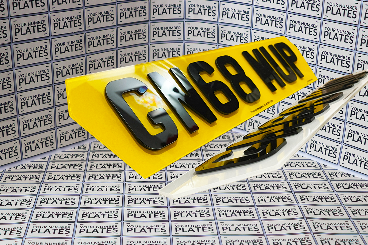 Lambo_520_x_111_4d 7 Digit replacement number plate