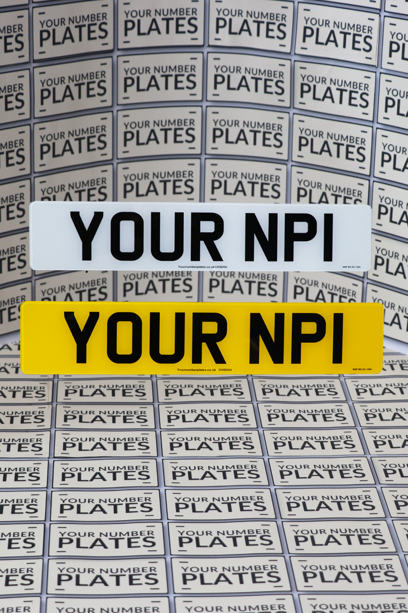 Replacement Number Plates
