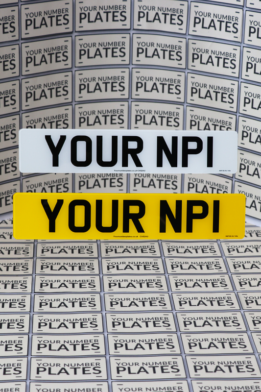 Replacement Number Plates