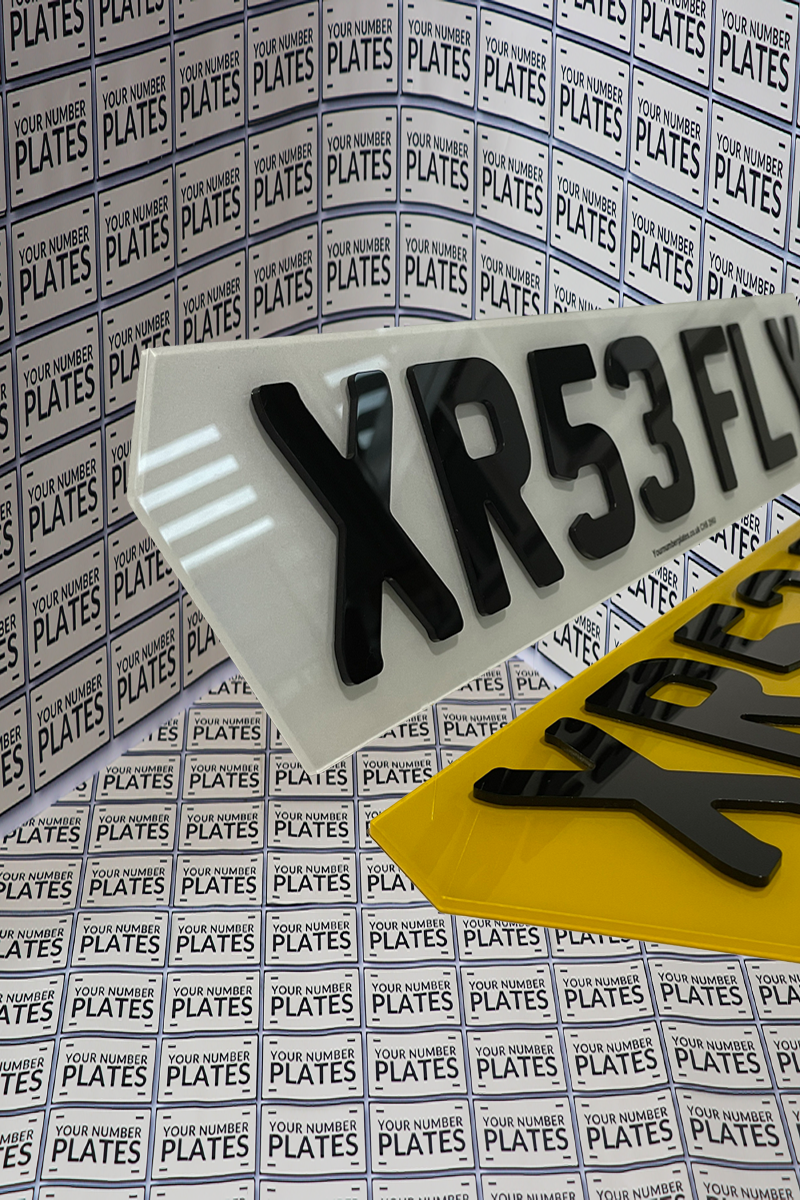 Lambo Style Hex Plates