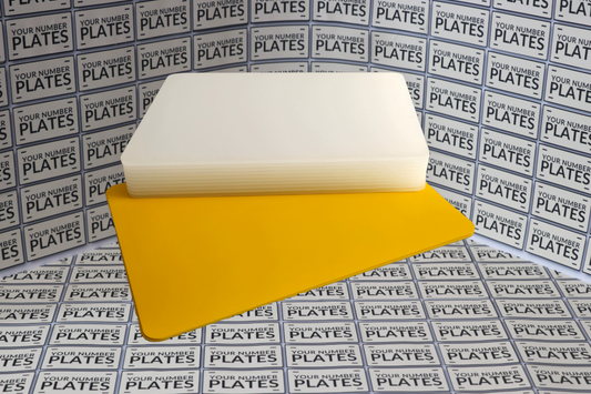 motorbike number plate blanks 237x178mm bulk buy trade pack