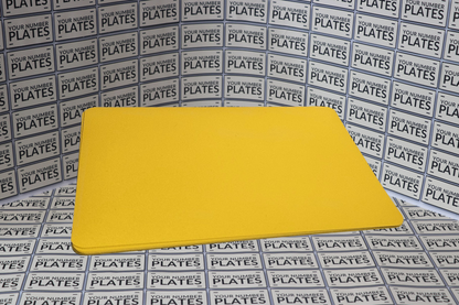 Motorcycle reflective yellow 237 mm x 178mm