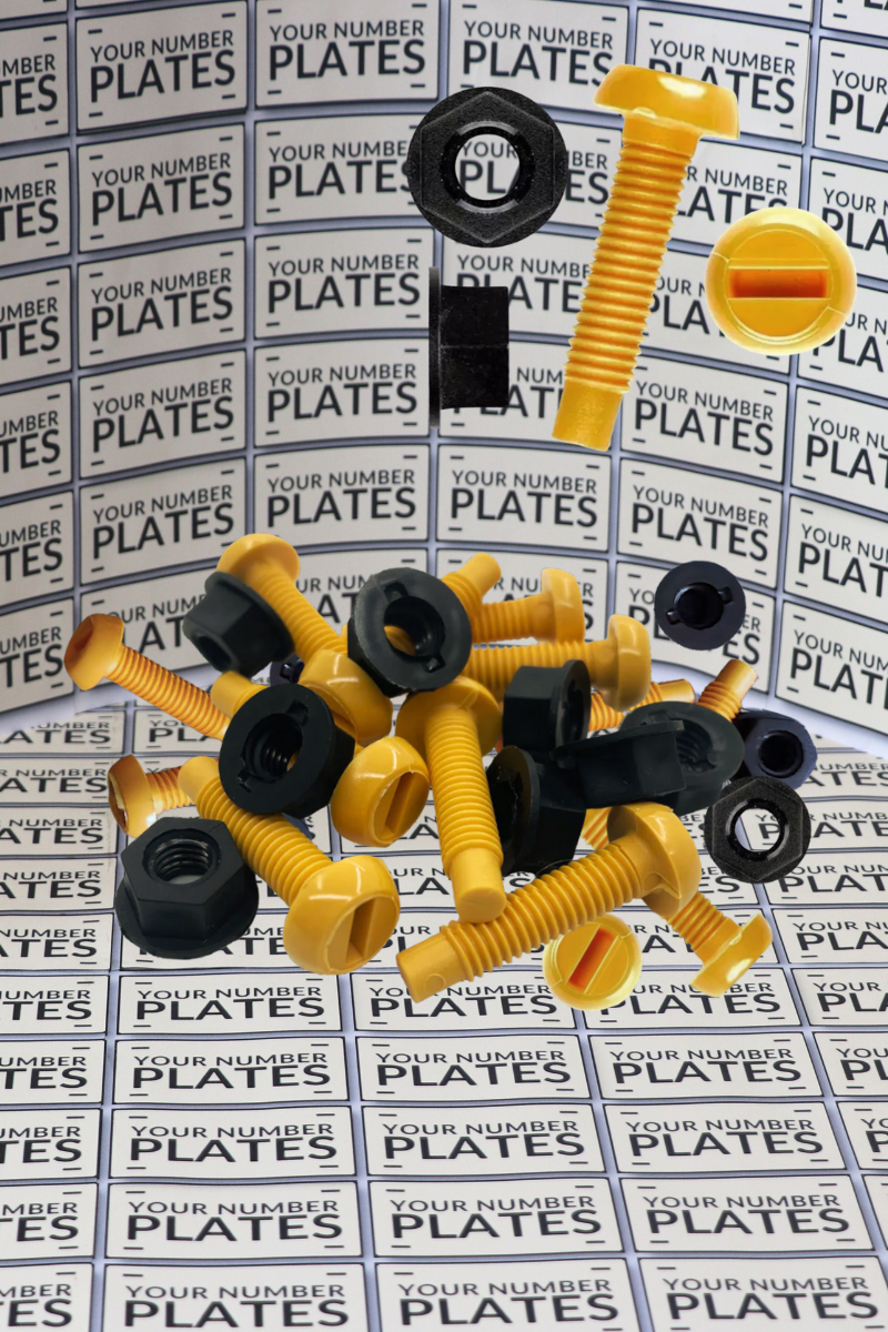Motorbike number plate bolts new bulk buy