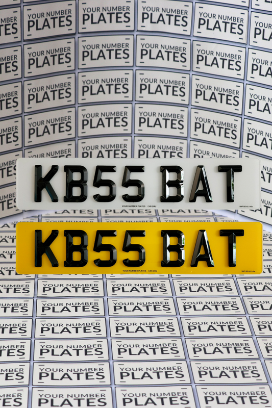 retro 7 digits plates