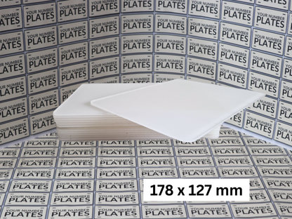 Small motorcycle acrylic panel 178mm x 127mm 7 x 5