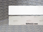 25x Blank Number Plate Reflective Sheets White or Yellow 520 x 111mm